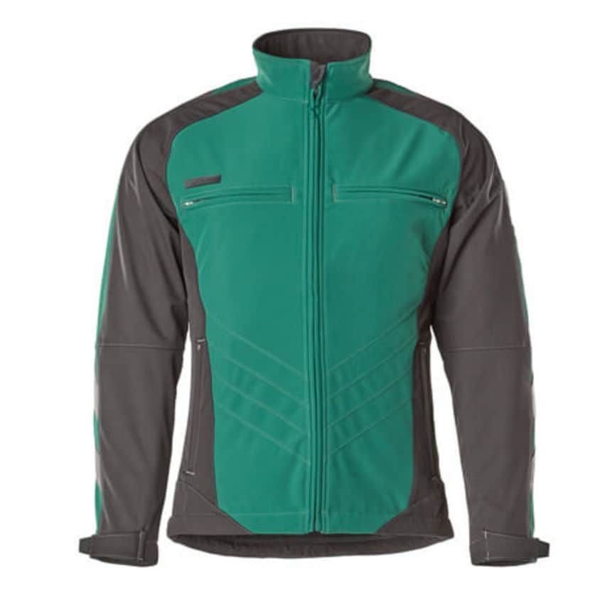 Mascot Dresden Softshell Jacket Green/Black - XL