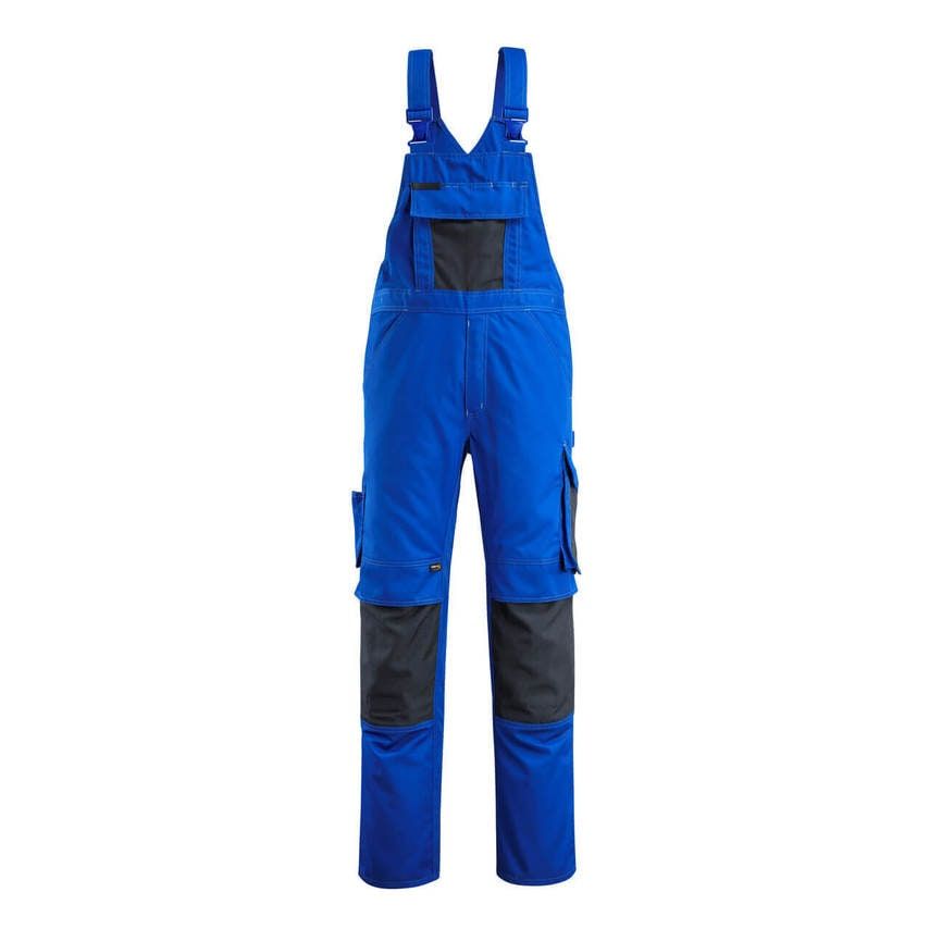 Mascot 12169 Augsburg Bib &amp; Brace COLOUR: Royal/Dark Navy, Size: 32.5&quot;S