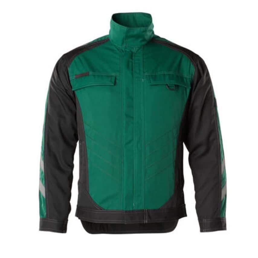 Mascot Fulda Work Jacket Green/Black - XXXL