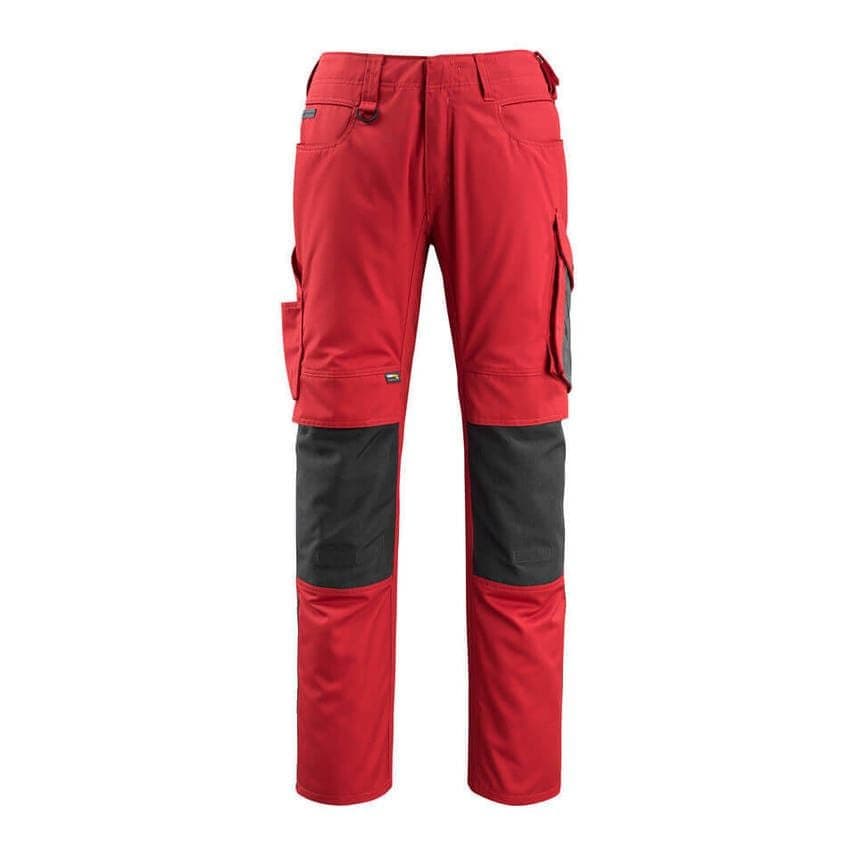 Mascot Mannheim Trousers Red/Black 82C64 (L32W48.5)
