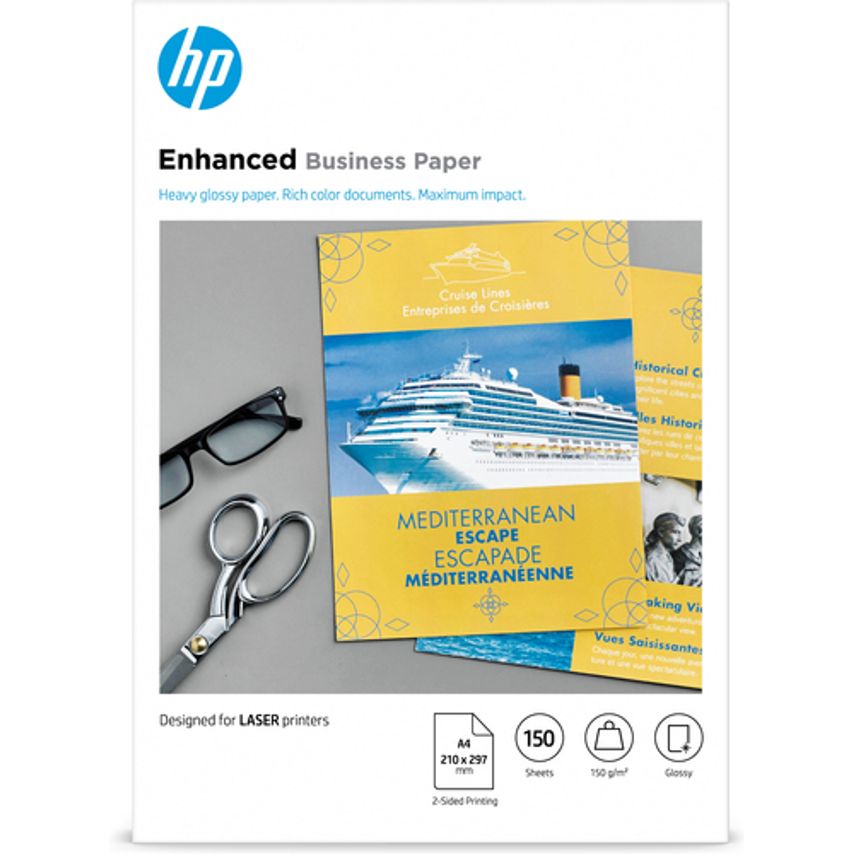 HP HP HPS HP Media Products Glossy Laser Paper 150GSM150 SHT/A4/