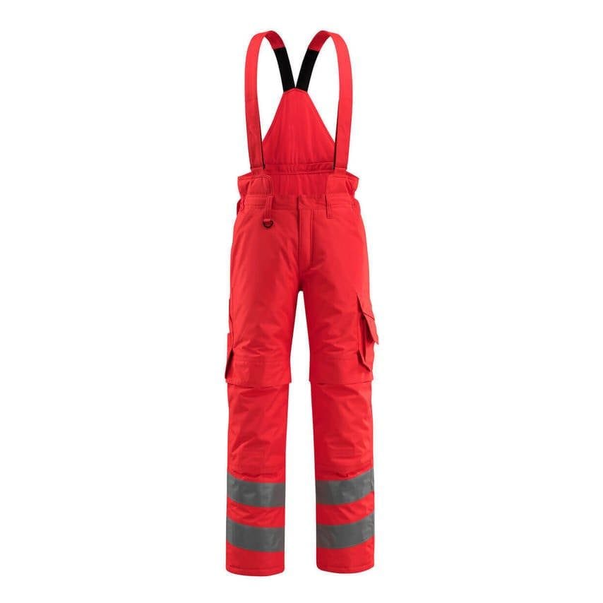 Mascot Ashford Winter Trousers Hi-vis Red - Small