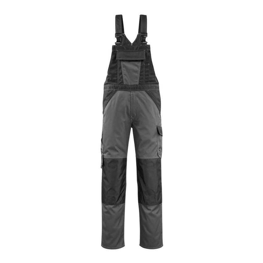 Mascot Leeton Bib & Brace Dark Anthracite/Black 82C58 (L32W42.5)