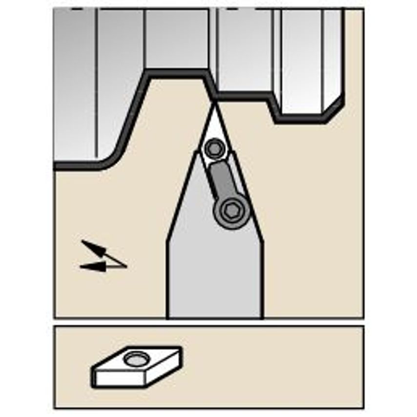 MVVN 72,5 - Kenloc Toolholder