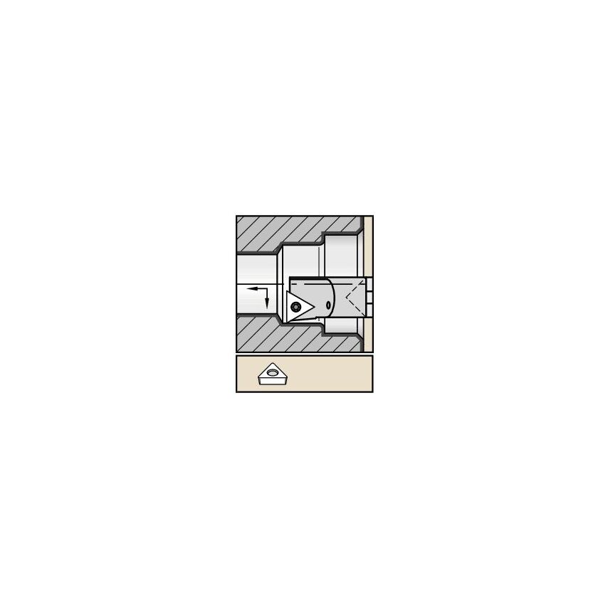 E-STFP 90 - Screw-On Carbide Bar
