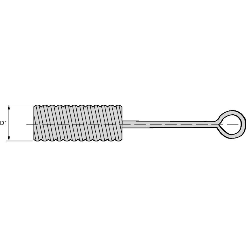 ERICKSON 192.954 Cleaning Brush 14- you get 10