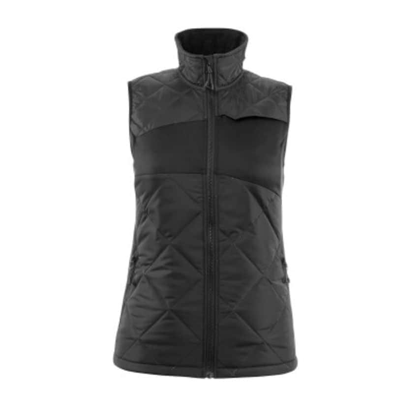 Mascot Women's Light Thermal Winter Gilet - Black - XS