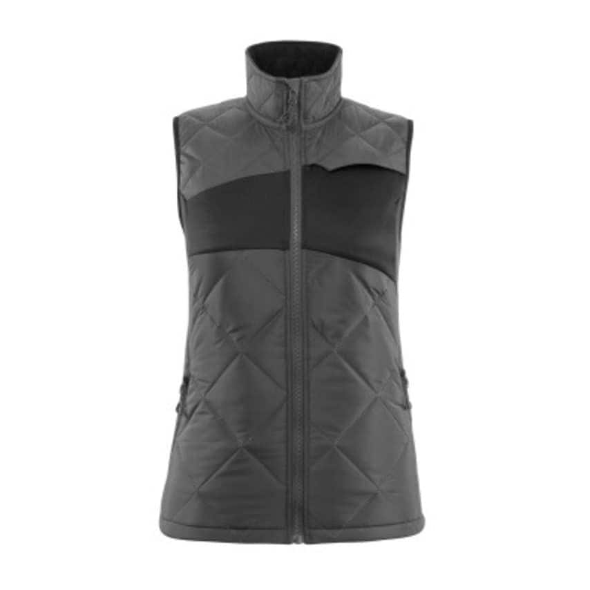 Mascot Women's Light Thermal Winter Gilet - Dark Anthracite/Black - XXXL