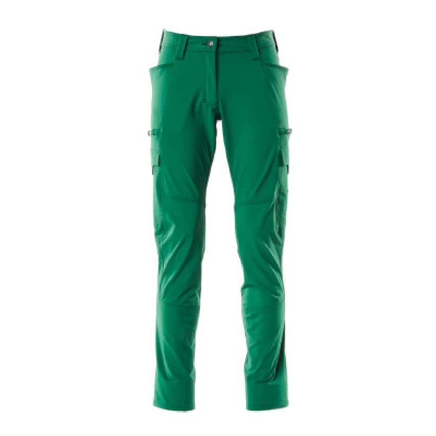 Mascot Ladies Pearl Fit Stretch Trousers - Green 82C52 (L32W36.5)
