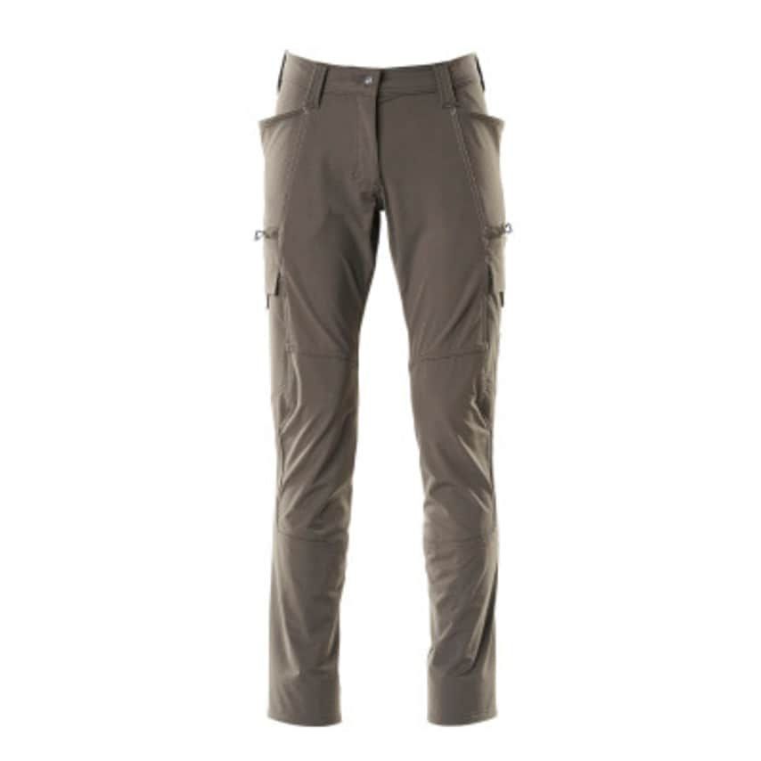 Mascot Ladies Pearl Fit Stretch Trousers - Dark Anthracite 76C56 (L30W40.5)