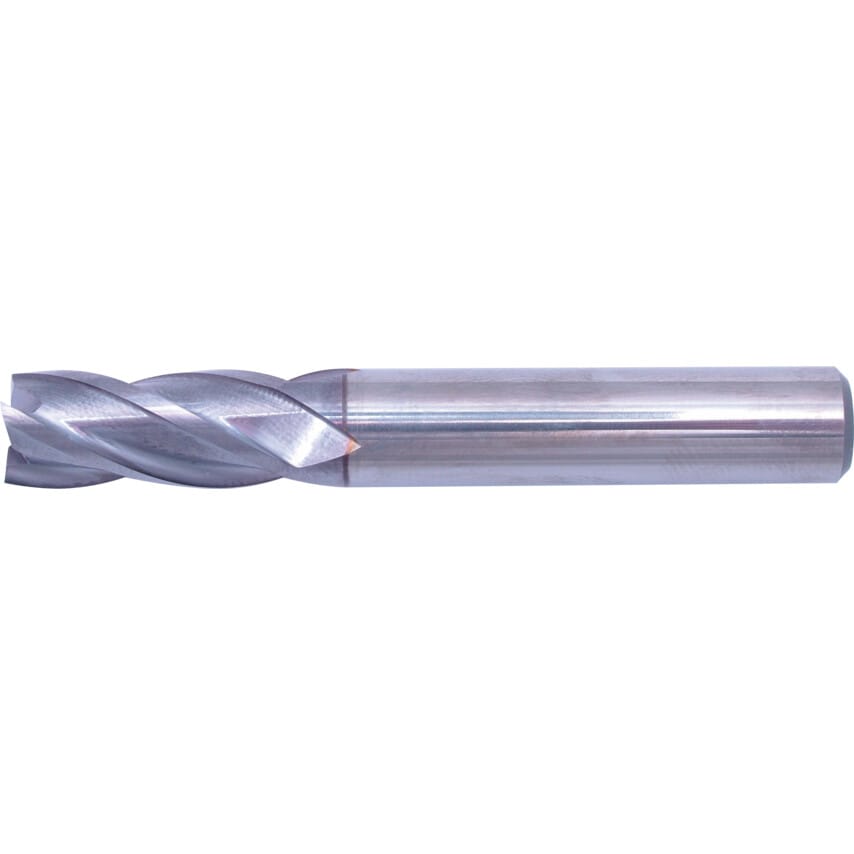 SwissTech 5.00MM Series 50 Carbide 4 Flute Plain Shank Short Series End Mills -