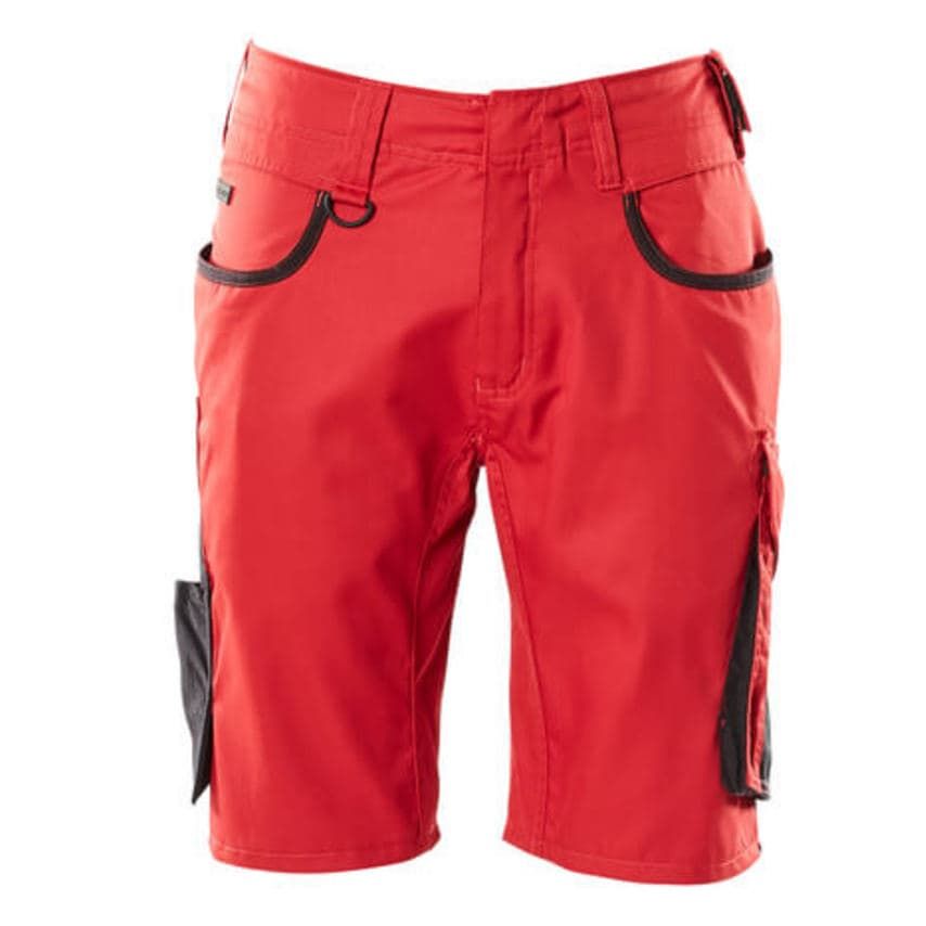 Mascot Lightweight Shorts - Red/Black C45 (W29.5)