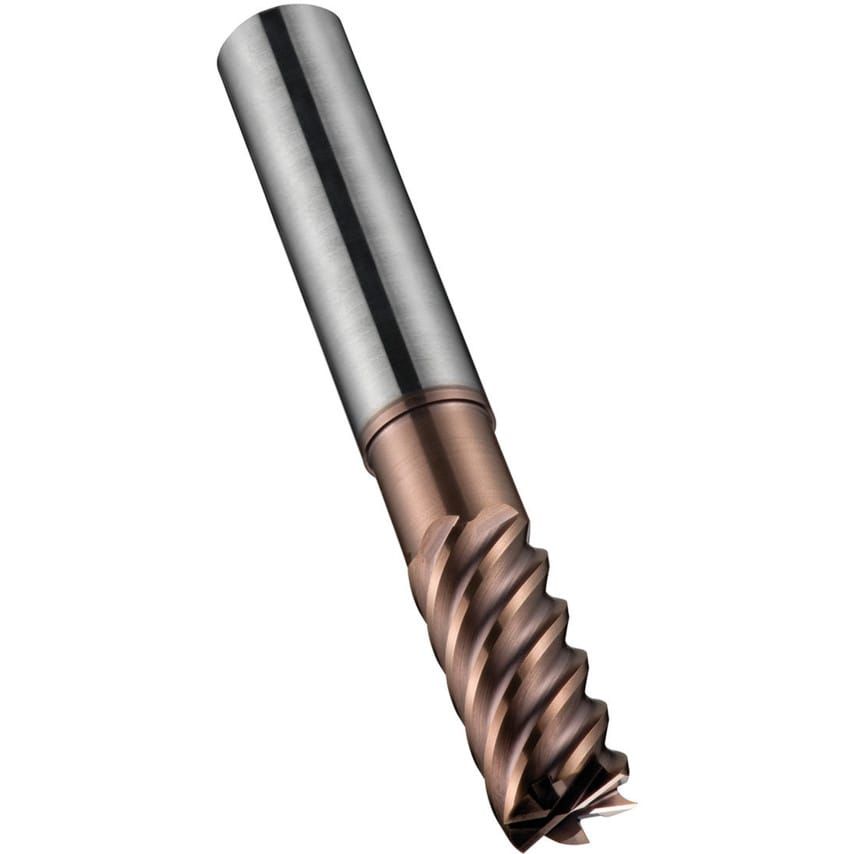 S525 HM - Short series finishing end mill with 6 flutes (Metric)