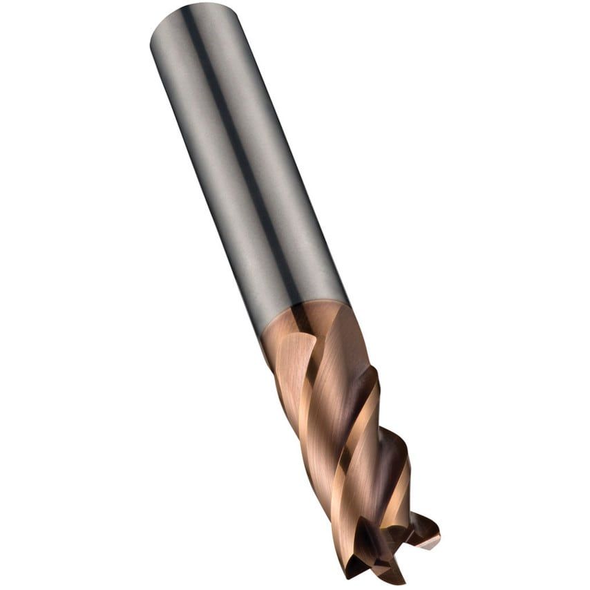 S766 HM - Short series end mill with 4 flutes (Metric)