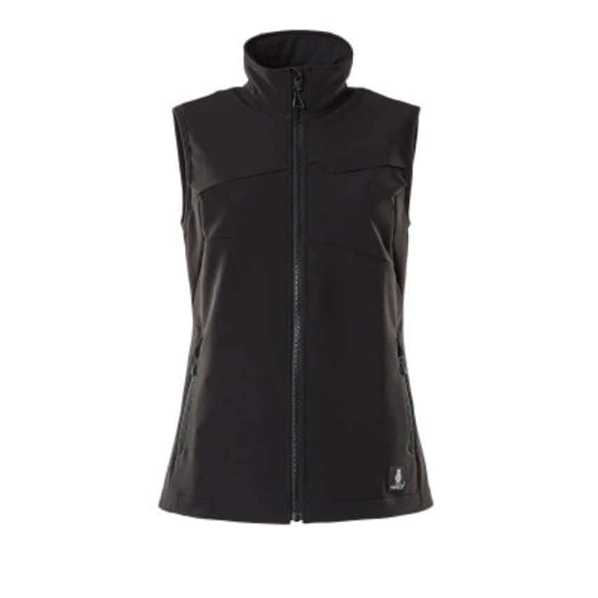 Mascot Women's Stretch Gilet - Black - XL