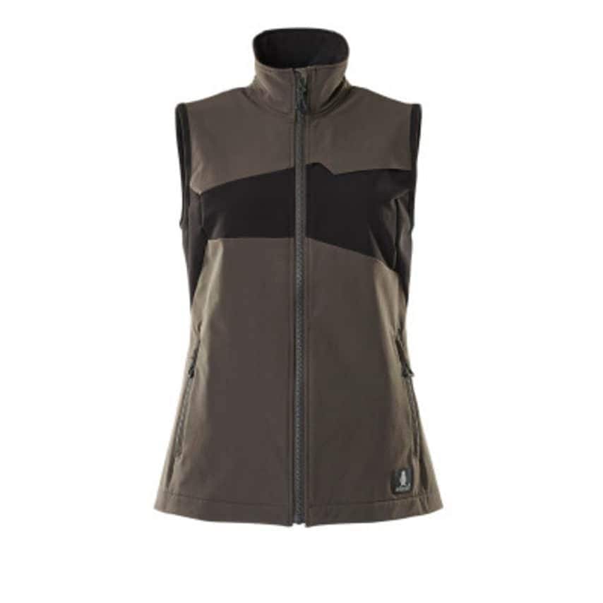 Mascot Women's Stretch Gilet - Dark Anthracite/Black - Medium