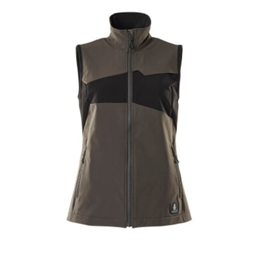 Mascot Women's Stretch Gilet - Dark Anthracite/Black - XL