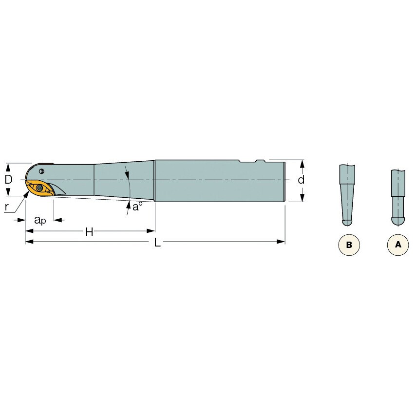 Iscar BCM D16.A.C16 BODY