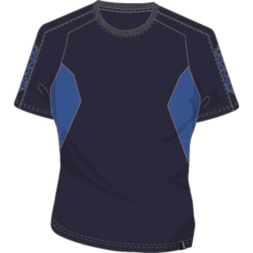 Mascot Ladies T-Shirt - Dark Navy/Azure Blue - XXXL