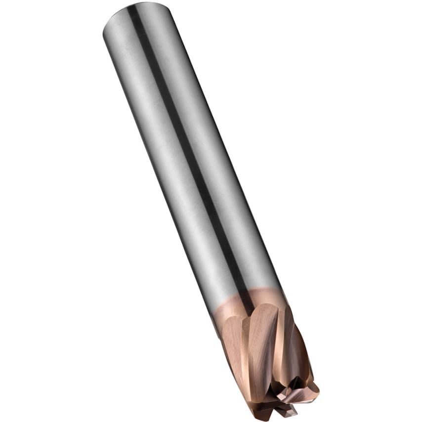 S536 HM - Extra short series high feed end mill with 6 flutes (Metric)