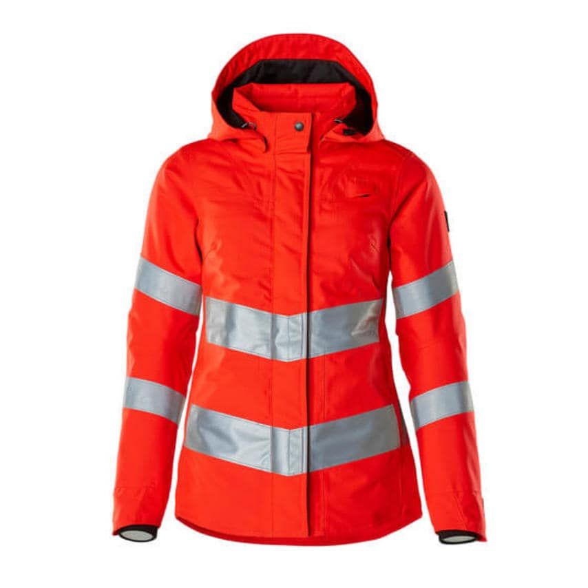 Mascot Women's Class 3 Winter Jacket - Hi-vis Red - XXXXL