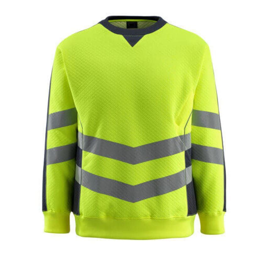 Mascot Wigton Sweatshirt Hi-vis Yellow/Dark Navy - XL