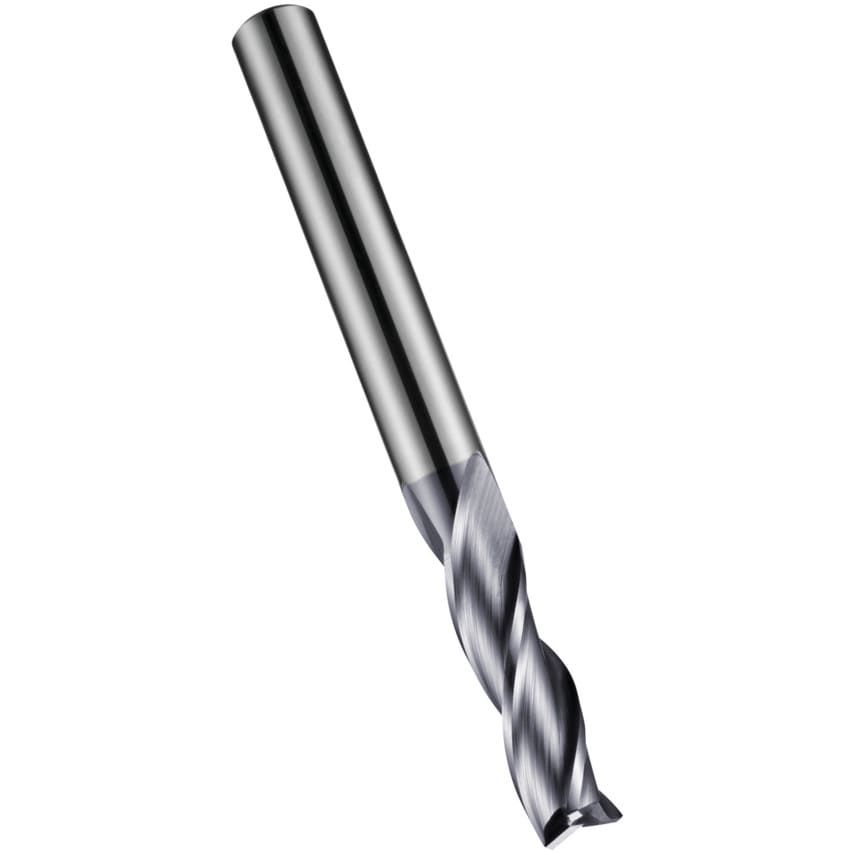 4 Flute 2.5mm Carbide End Mill Slot Drill Milling Cutter TiAIN 4 Flute 2.5mm Carbide End Mill Slot Drill Milling Cutter TiAIN