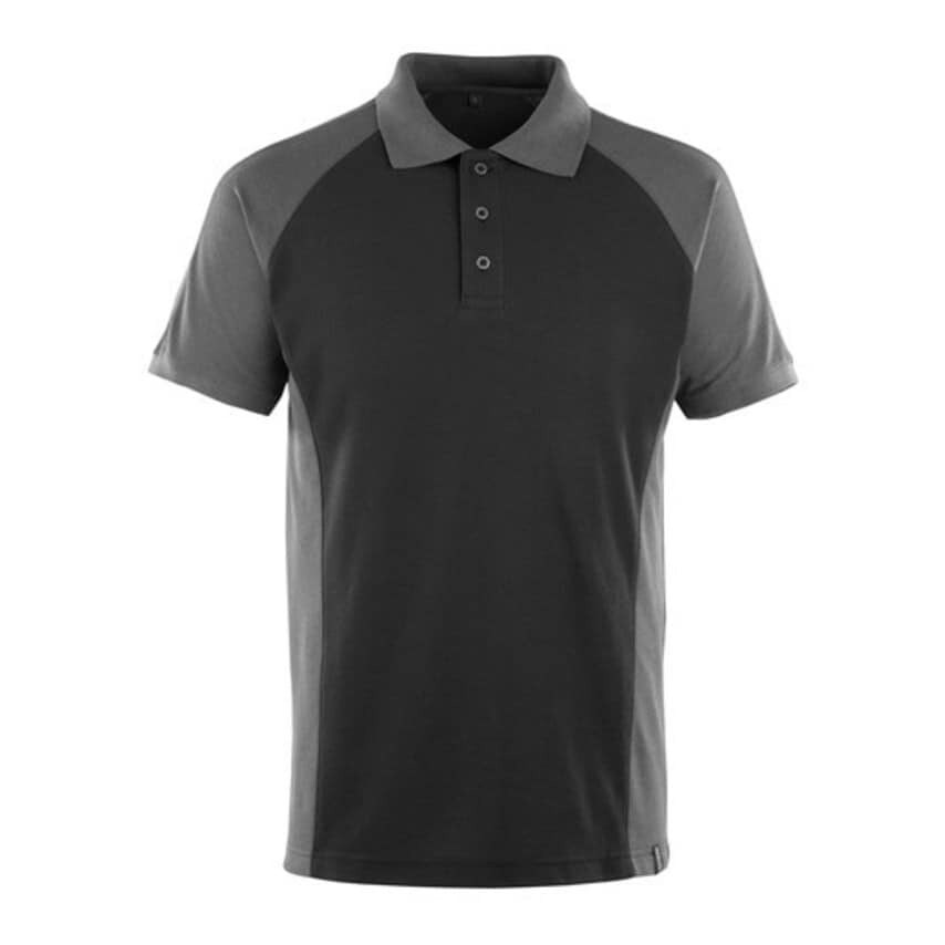 Bottrop Polo Shirt Black/Dark Anthracite - XXL