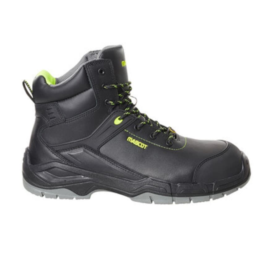 Mascot Safety Boots (High Cut) S3 with Laces - Black 1144 (M10)