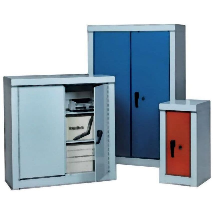 QMP Utility Cupboard 1800.1200.460 - Green Doors