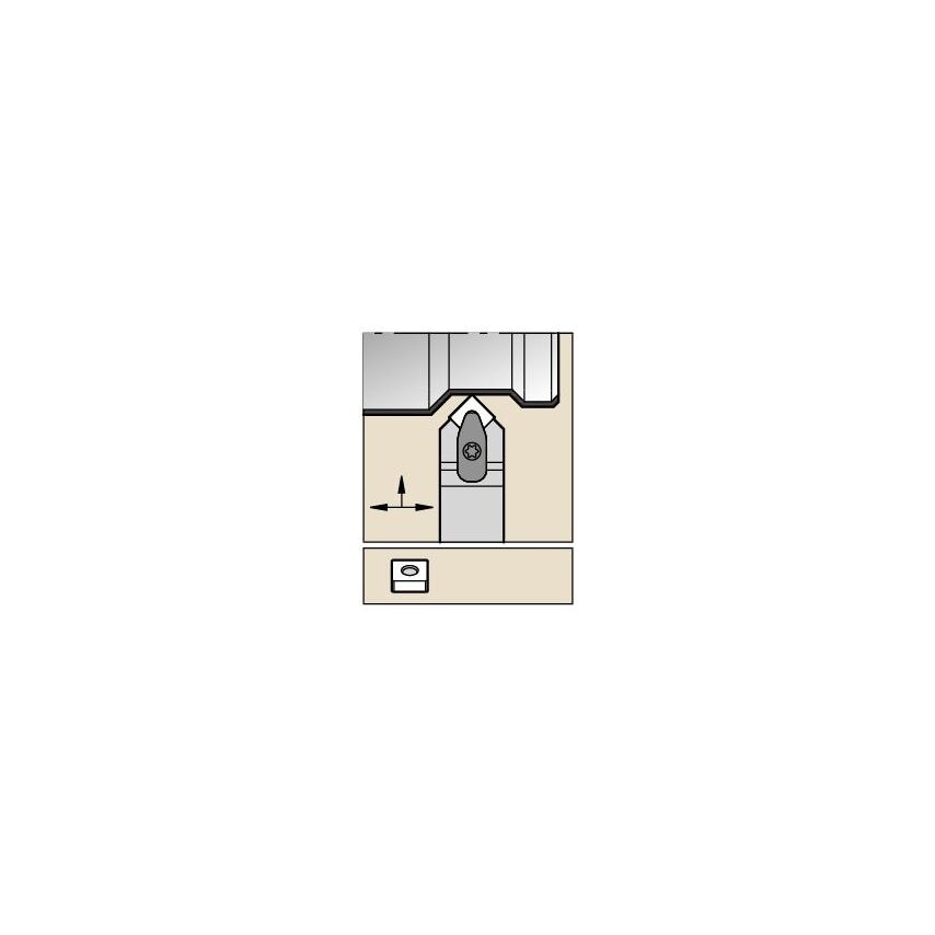 DSDN-KC 45 - Kenclamp Toolholder