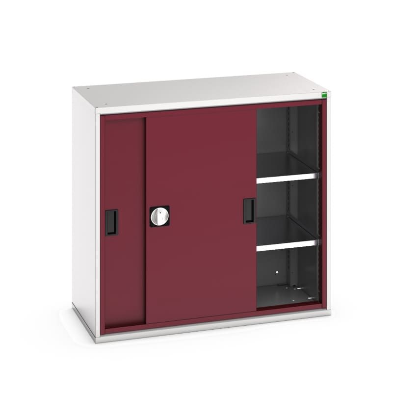 Bott 16926280.24 - Verso Sliding Door Cupboard with 2 Shelves 1050 (W) x 550 (D)