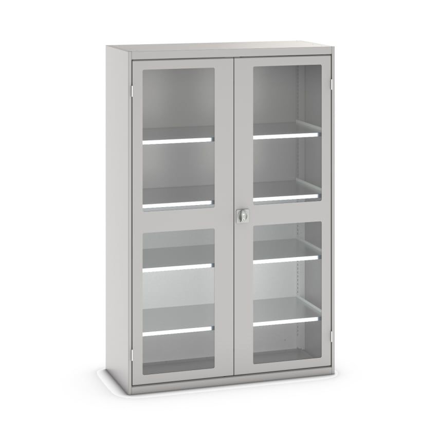 Bott 16926663.16 - Verso Window Door Cupboard with 4 Shelves 1300 (W) x 550 (D)