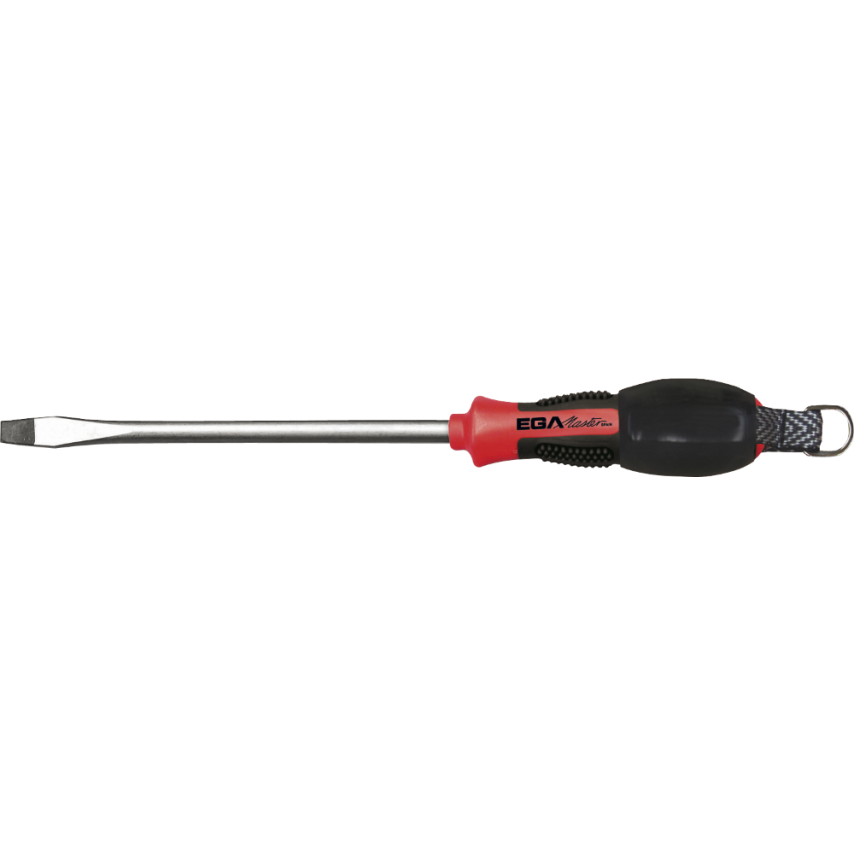 EGA Master Slotted Screwdriver 6, 5 x 125 Mastertork Antidrop ACO- you get 6