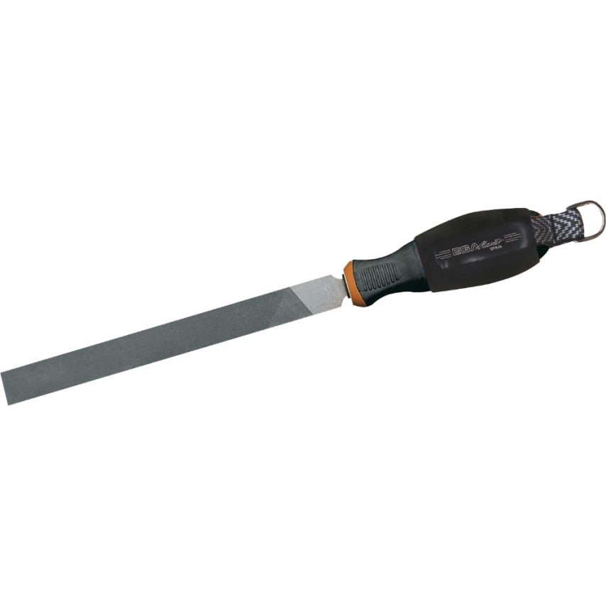 EGA Master Hand File 12" (Medium) with Handle Antidrop Aco- you get 4