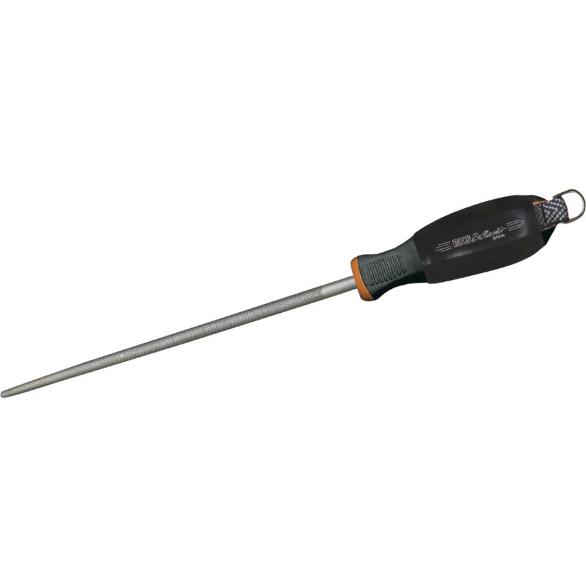EGA Master Round File 12" (Smooth) with Handle Antidrop Aco- you get 4