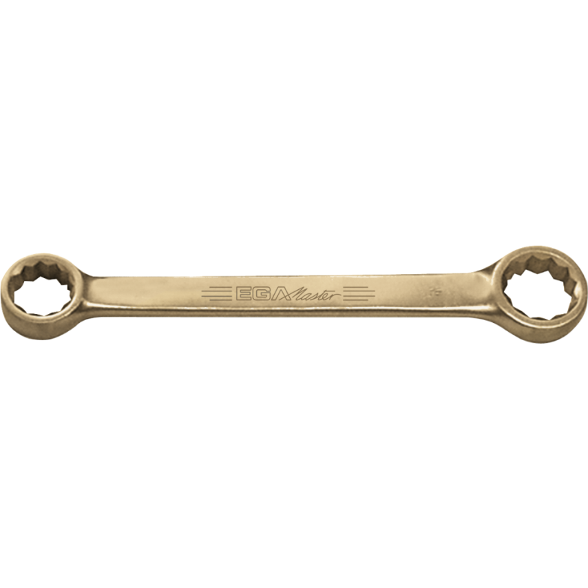 EGA Master Double Ended Flat Ring Spanner 7/32"-1/4" Non Sparking Cu-- you get 2