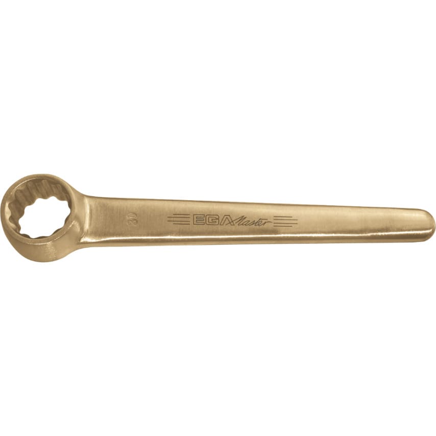 EGA Master Single End Ring Wrench 25/32" Non Sparking Cu-Be