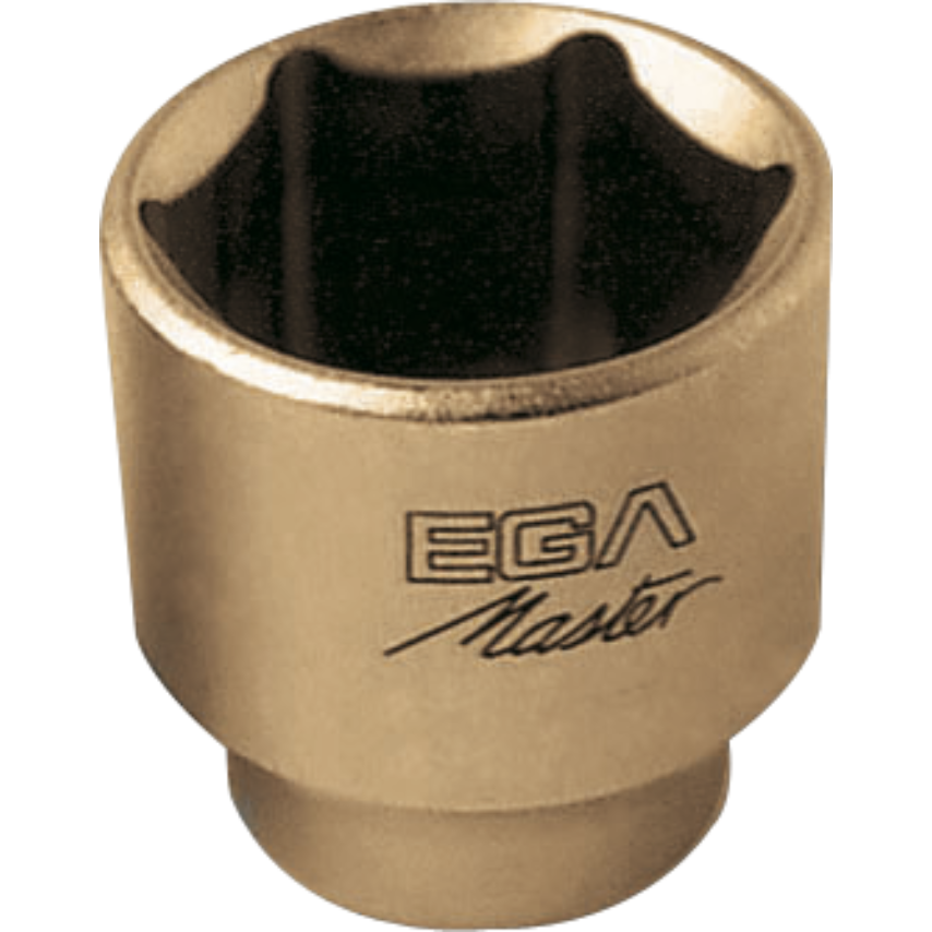 EGA Master Socket Wrench 1/2"- 19/32" Non Sparking Cu-Be (6 Edges)