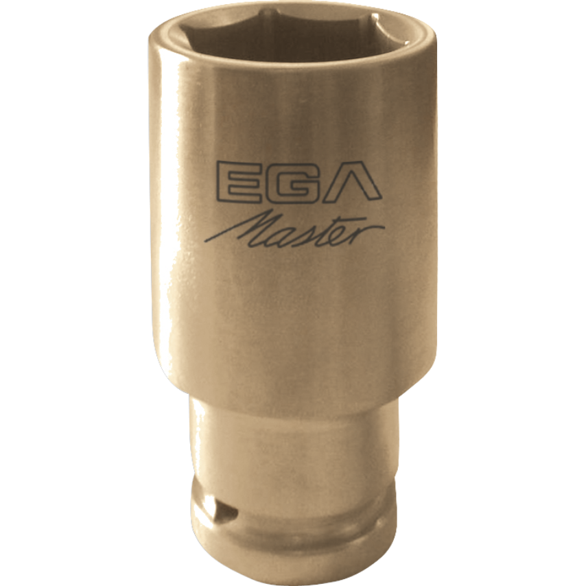 EGA Master Impact Socket Wrench 1/2" - 7/8" Long Series Non Sparking Al-Bron (6