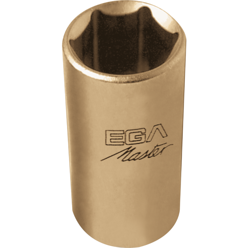 EGA Master Socket Wrench 1/2" - 1.1/4" Long Series Non Sparking Cu-Be (6 Edges)