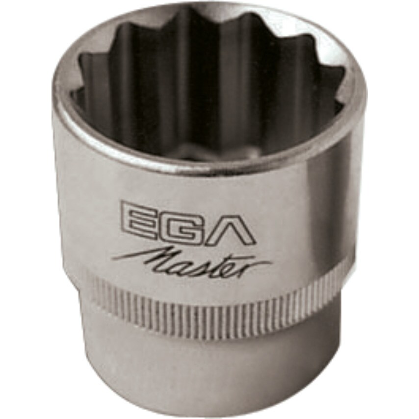 EGA Master Socket Wrench 3/4" - 2.3/8" Inox (12 Edges)