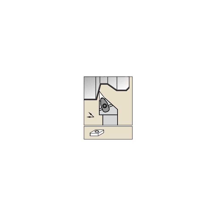 DVJN-KC 93 - Kenclamp Toolholder