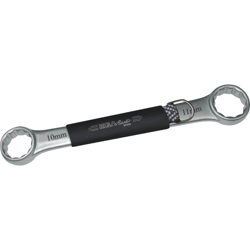 EGA Master Double Ended Flat Ring Spanner 10-11mm Antidrop ACO- you get 6