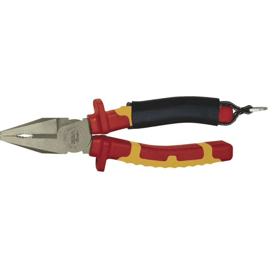 EGA Master Combination Plier Mastercut 210mm Titacrom Bimat 1000V Ant- you get 2