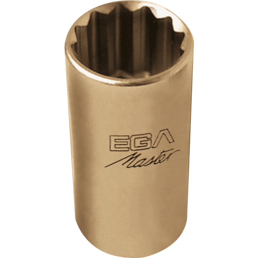 EGA Master Socket Wrench 3/8" - 7mm Long Series Non Sparking Al-bron. (12 Edges)