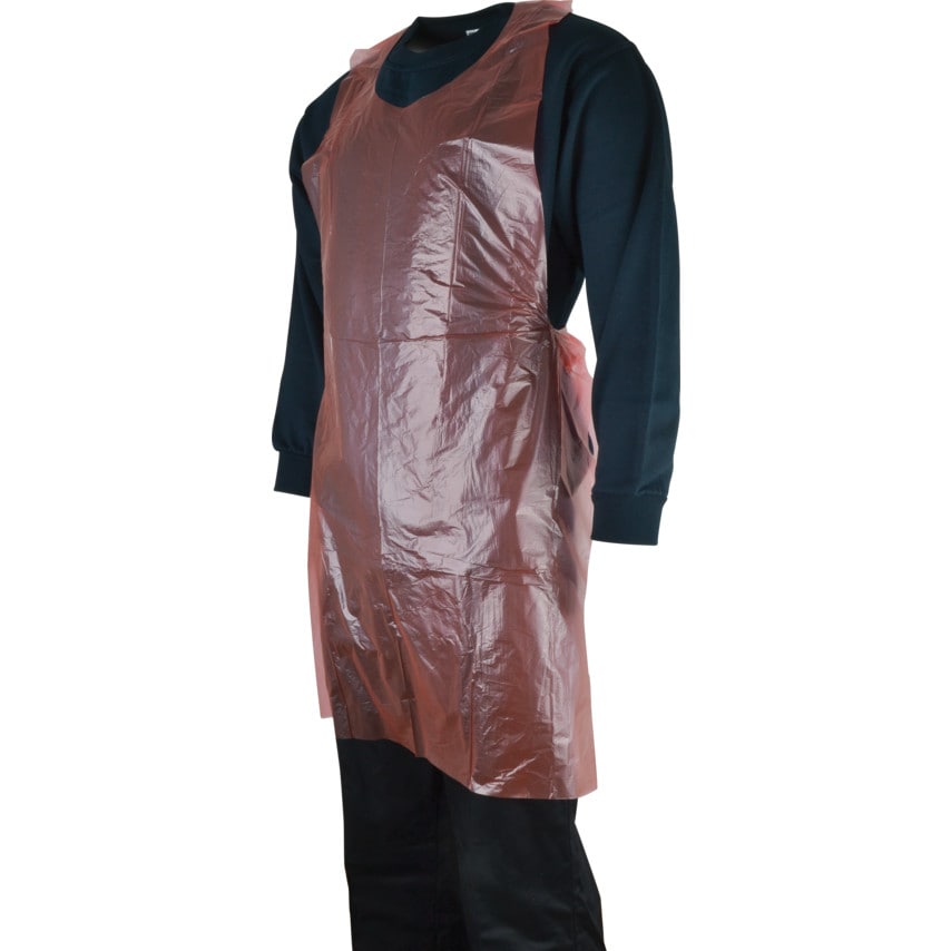 Sitesafe Red Disposable Apron, Pack of 100 AP69107 at Zoro