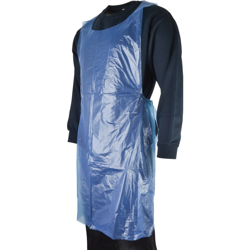 Sitesafe Blue Disposable Apron, Pack of 100 962115 at Zoro