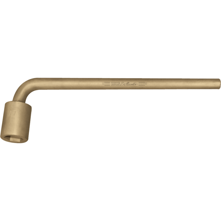 EGA Master Angled Socket Wrench 71mm Non Sparking Cu-Be