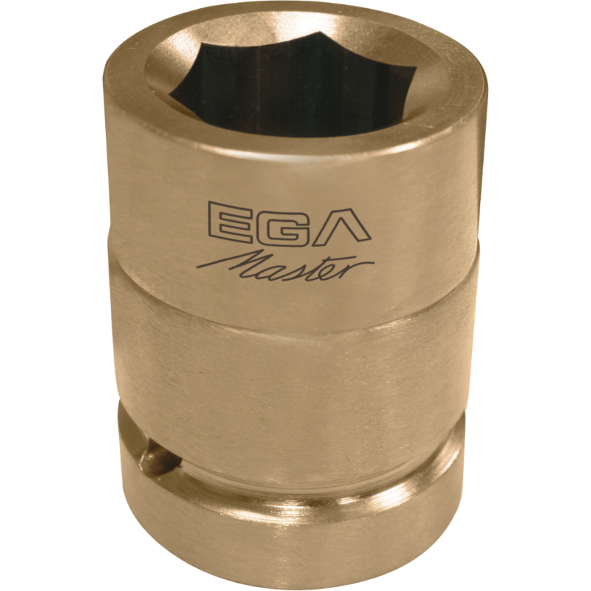 EGA Master Impact Socket Wrench 2.1/2" - 80mm Non Sparking Al-Bron (6 Edges)
